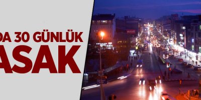Van’da bazı eylem ve etkinlikler 30 gün süreyle yasaklandı
