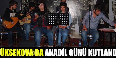 Yüksekova'da Anadil Günü Kutlandı