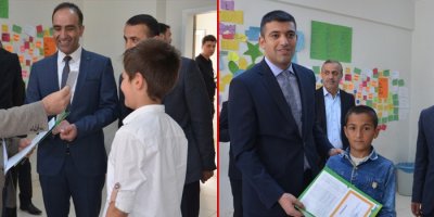 Yüksekova’da karne sevinci