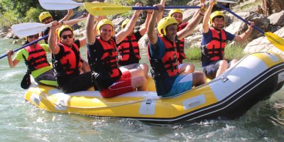Kato Dağı eteklerinde ‘Petting’ Rafting Festivali