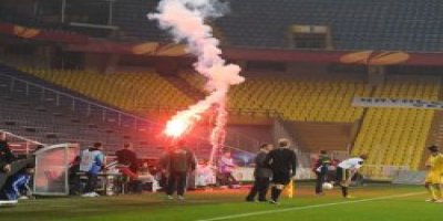 F.Bahçe taraftarının yaptığı aptalca