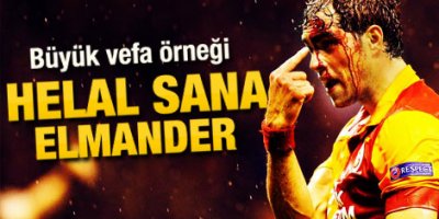 Elmander'den eski takımına yardım