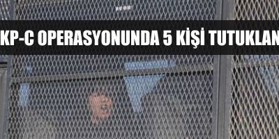 DHKP-C operasyonunda 5 kişi tutuklandı