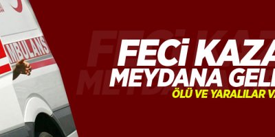 Kamyonet kaza yaptı! 2 ölü, 22 yaralı