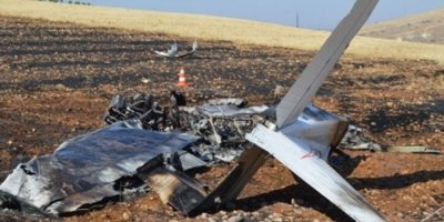 Adıyaman'da eğitim uçağı düştü