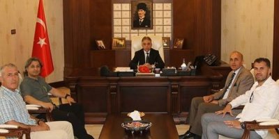 Başar'dan Vali Toprak'a ziyaret