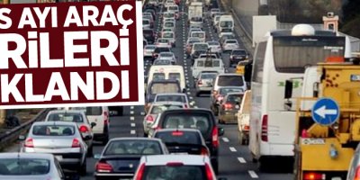 Mayıs ayı araç verileri açıklandı