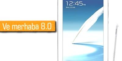 Samsung Galaxy Note 8.0 Resmen Duyuruldu