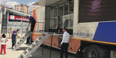 AFAD deprem simülasyon aracı Hakkari’de