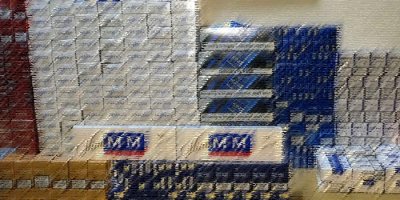 Bin 850 paket kaçak sigara ele geçirildi