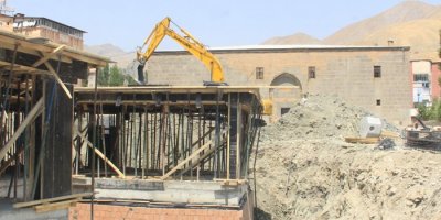 Osmanlı döneminde kalma medrese çevresinde çalışma