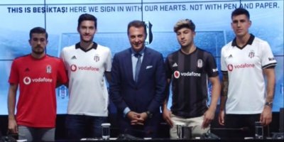 Beşiktaş’ta yeni transferler imzaları attı