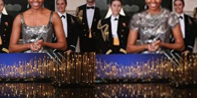 İran First Ladynin elbisesini sansürledi