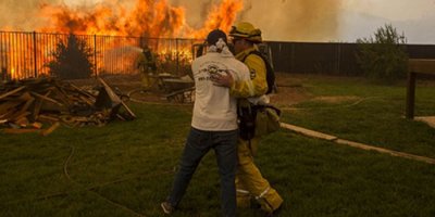 Komşusuyla kavga etti, eyaleti yaktı