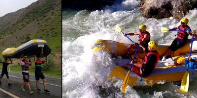 Cilo Rafting Takımı Türkiye şampiyonasına hazırlanıyor