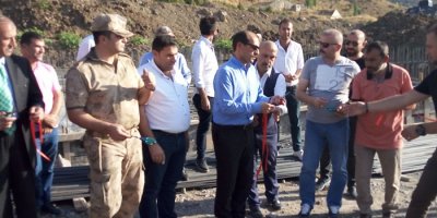 Çukurca’da 142 konutun temeli atıldı