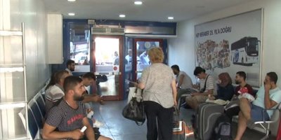 Otogarda bayram yoğunluğu!