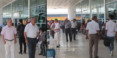 Van otogarında bayram yoğunluğu