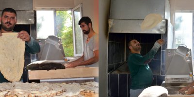 Tandır ekmeğiyle iş sahibi oldu