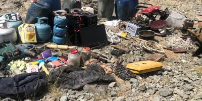 Yüksekova'da mühimmat ele geçirildi