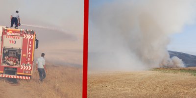 Yüksekova'da yangın