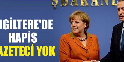 İngiltere'de Hapis Gazeteci Yok