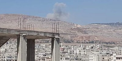 Rus savaş uçakları İdlib'i vurdu!