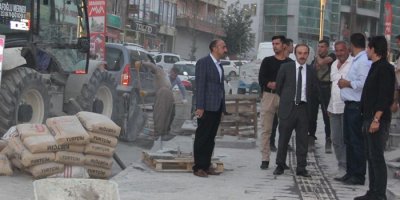 Epcim, çalışmaları denetledi esnafı ziyaret etti