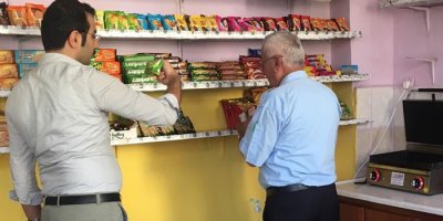 Hakkari’de okul kantinleri denetlendi
