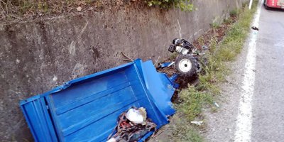 Ticari araç ile pat pat çarpıştı: 2 yaralı