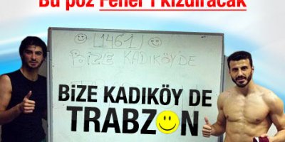 1461 Trabzon'dan Fener'i kızdıracak poz