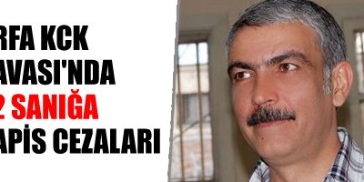 'Urfa KCK davası'nda 22 sanığa hapis cezaları