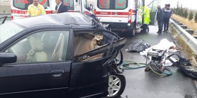 Ankara’da feci kaza: 3 ölü