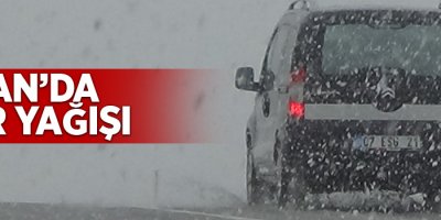 Van'da kar yağışı!