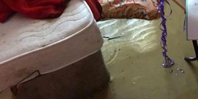 Van’da evler su altında kaldı