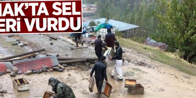 Şırnak’ta sel evleri vurdu