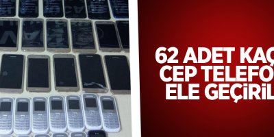 Van'da 62 adet kaçak cep telefonu ele geçirildi