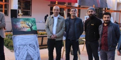 Hakkari’de resim sergisi