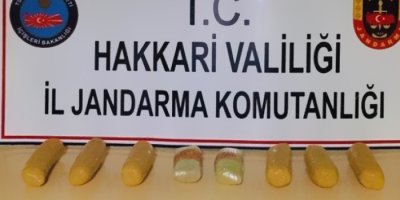 Yüksekova’da 4 kilo eroin ele geçirildi