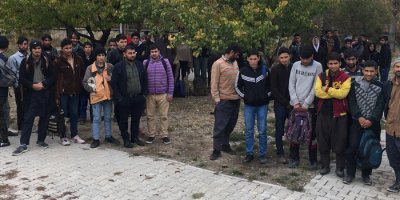 47 yabancı uyruklu kaçak şahıs yakalandı