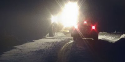 Kar nedeniyle mahsur kalan 22 kişi kurtarıldı