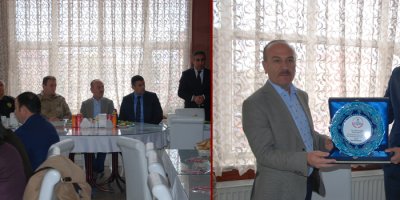 Kaymakam Kaşıkçı'ya veda yemeği