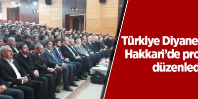 Türkiye Diyanet Vakfı, Hakkari’de program düzenledi