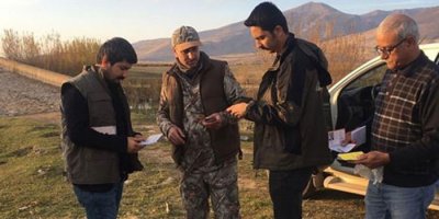 DKMP ekiplerinin kaçak avcı mesaisi