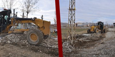 İlçe Genelinde Kumlama çalışmaları devam ediyor