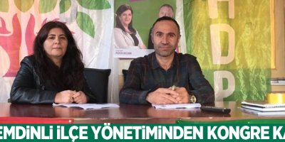 HDP Şemdinli ilçe yönetiminden kongre kararı