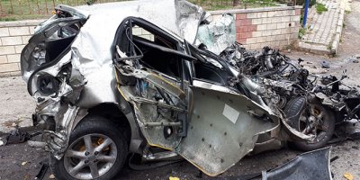 Freni patlayan kamyon dehşet saçtı