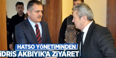 HATSO yönetimden Vali Akbıyık'a ziyaret