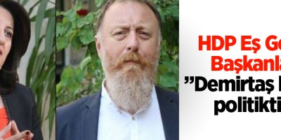 HDP Eş Genel Başkanları: 'Demirtaş kararı politiktir'
