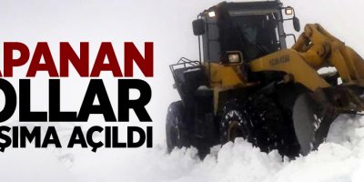 Hakkari’de kapalı köy yolları ulaşıma açıldı